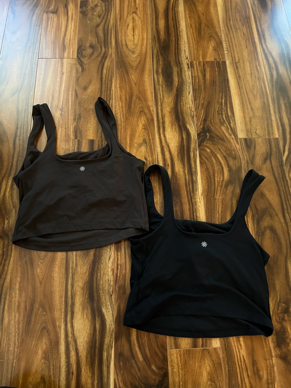 Athleta Transcend square neck crop bra bundle - Picture 3 of 7